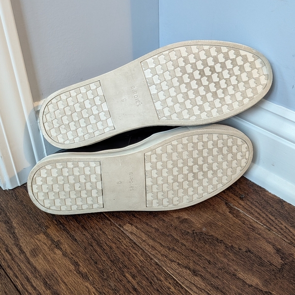 Birdies Women's Black Leather Slip On Shoes Size 9 - Picture 9 of 11